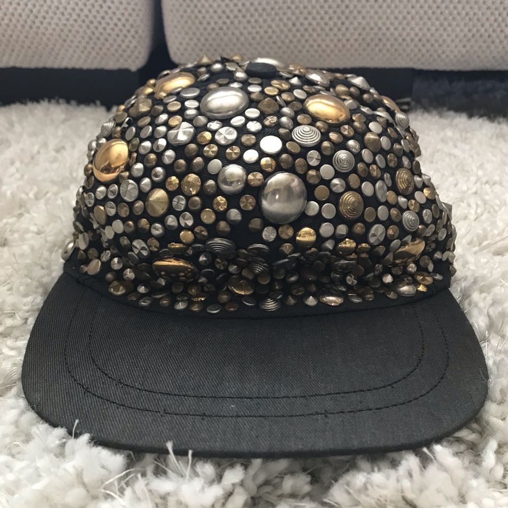 Unique Studded Baseball Hat - image 1